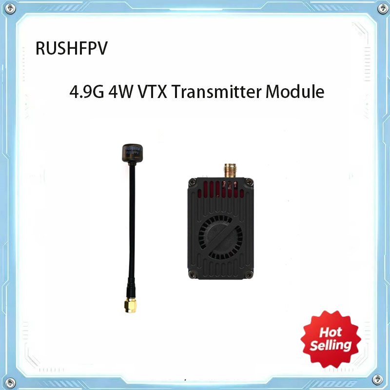 RUSHFPV 4.9GHz 4W VTX FPV Vide - Drone Transmitter recensie en prijs
