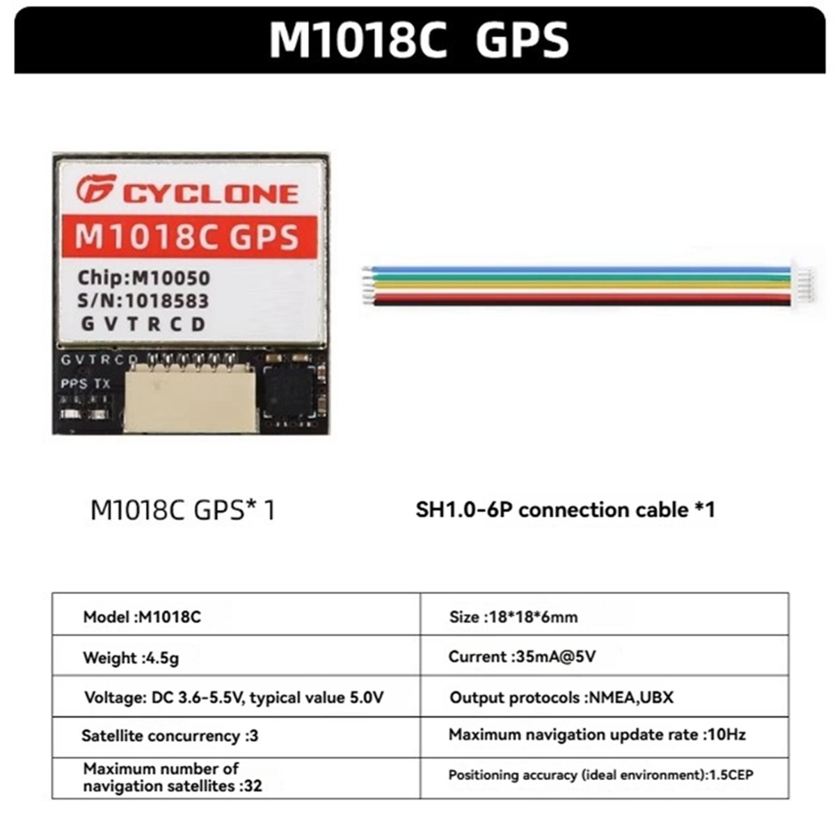 AAAE M1018C M10 GPS-module Geï - Drone Compass recensie en prijs