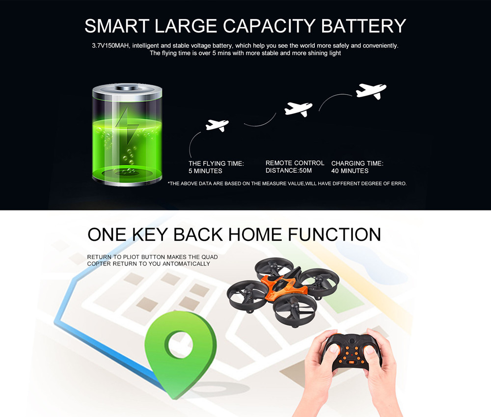 Mini RC Drone met Headless Mod - Eachine Drone E010 recensie en prijs