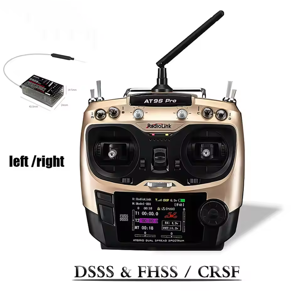 Radiolink AT9SPro 12CH 2.4G DS - Drone Transmitter recensie en prijs