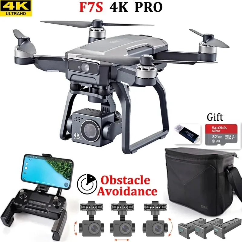 SJRC F7s 4K PRO Drone 4K obsce - Drone Gimbal recensie en prijs